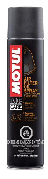 Motul MC Care&trade; A2 Air Filter Oil Spray - Lubrificante Spray Per