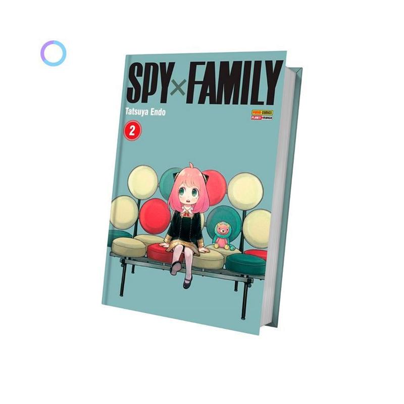 Spy X Family, Mangá Volume 02 - Livro Português BR Panini - Mnagá Spy X ...