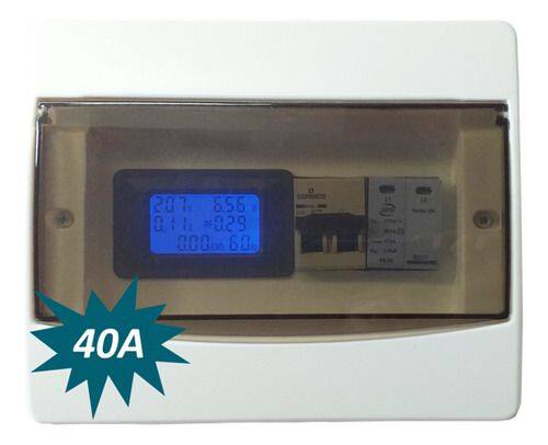String Box Solar 40a Ca P/ Microinversor C/ Medidor 6 Em 1 - SunProp ...