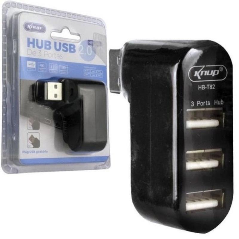 super Hub Usb 3 Portas PC e Notebook Portátil Knup HB-T82 moderno top ...