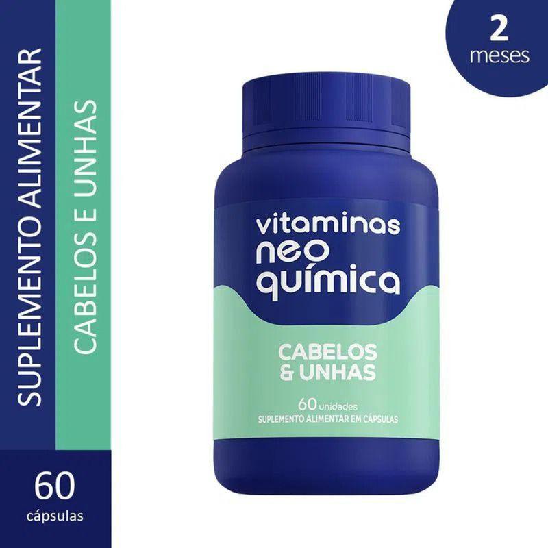Suplemento Vitaminas Neo Quimica Cabelos E Unhas 60 Cápsulas - Cimed ...