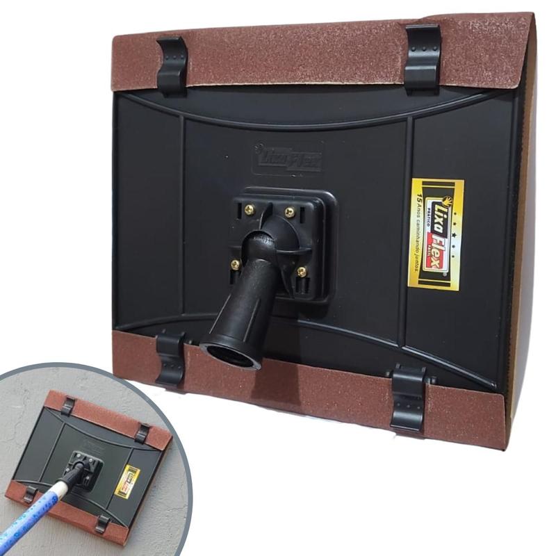 Suporte Para Lixa Lixa Flex Lixador Profissional Para Lixar Tetos e