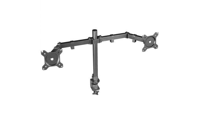 Trust de jeux gxt 1120 mara support pour 2 moniteurs, bras