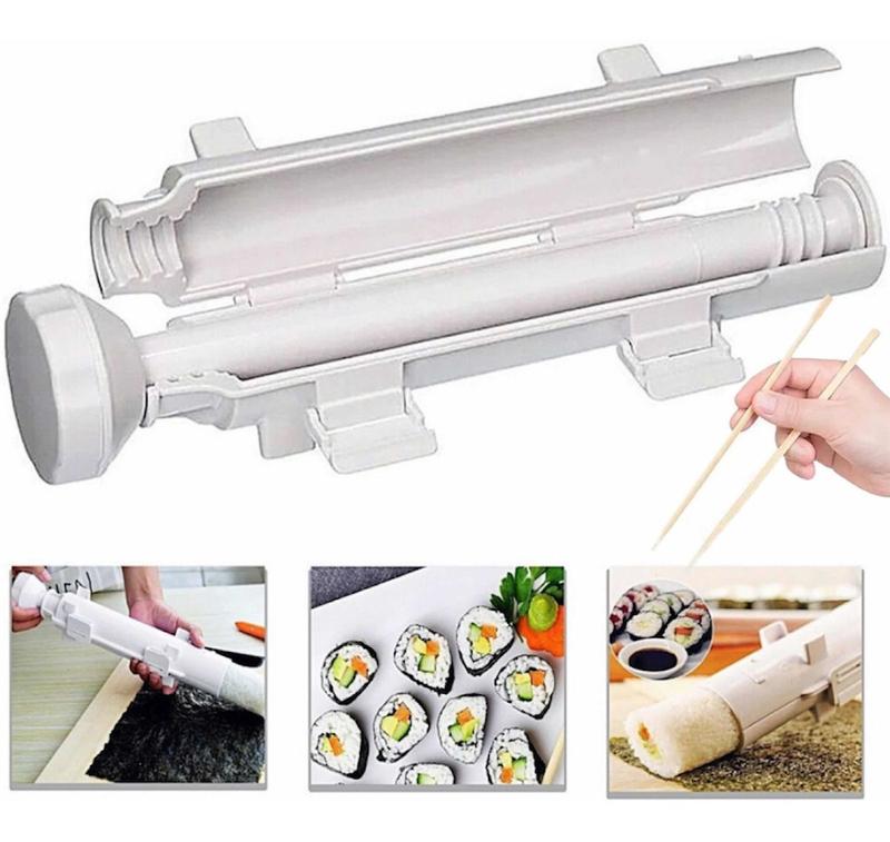 Sushi Roller Molde Maquina P/ Fazer Sushi Bazooka Enrolador - IMP ...