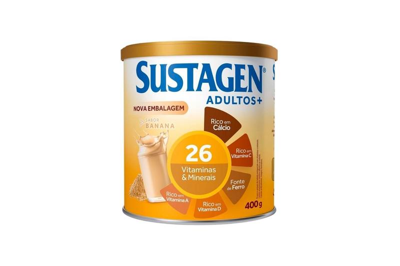 Sustagen Adulto Sabor Banana 400G Mead Johnson Do Brasil Mead