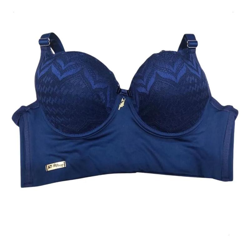 Sutia Plus Size Reforçado Sustentação Com Bojo Lateral Larga - NUALGE ...
