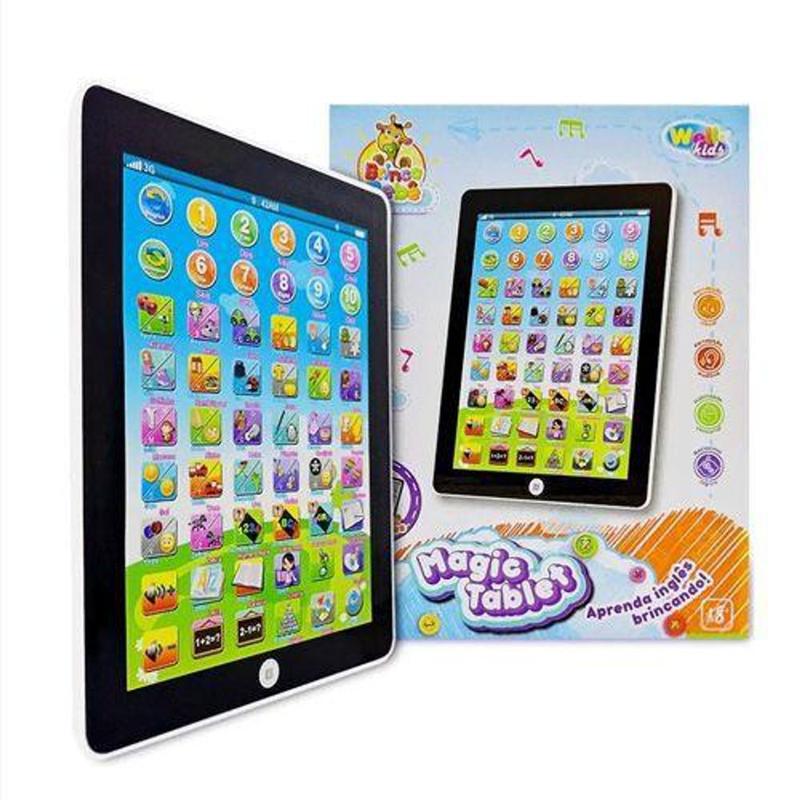 Tablet Interativo Infantil Magic Tablet 54 Funções Com Som - Well Kids ...