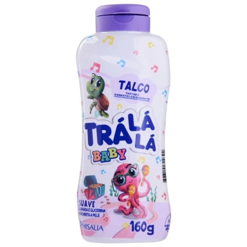 Talco creme infantil trá lá lá suave 160g - phisalia - Talco para Bebê ...