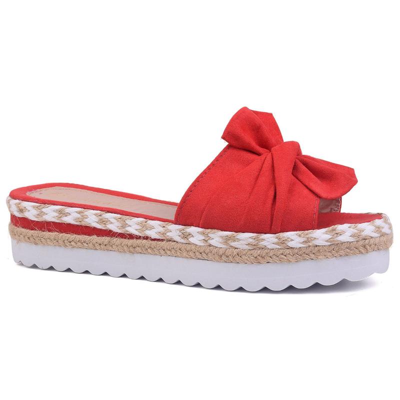 Tamanco Laço Gaby Plataforma Feminino Original Samdar - Tamanco ...