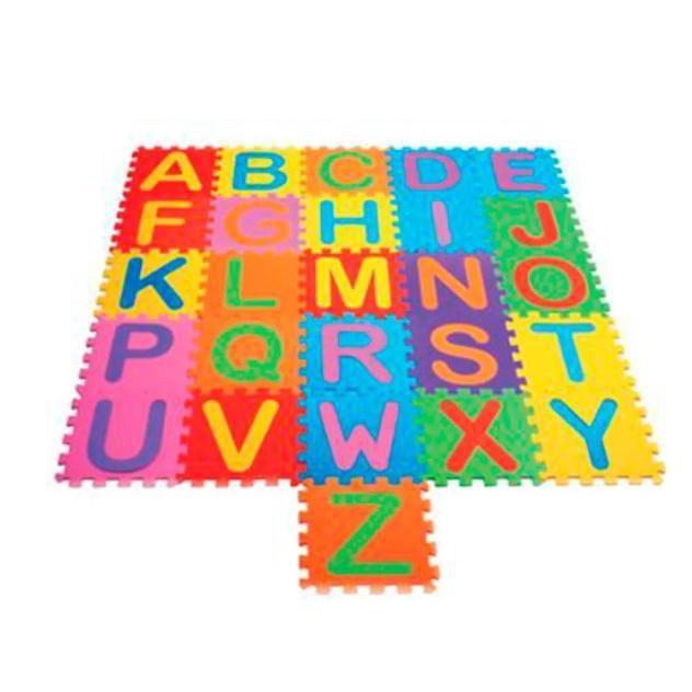 Tapete Educativo Infantil Tatame Em Eva 26 Peças Alfabeto - 99 Express ...