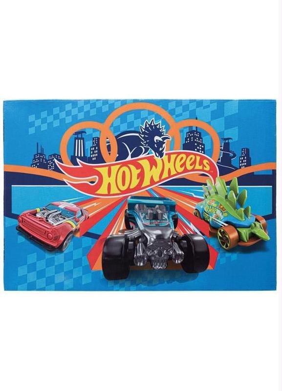 Tapete Hot Wheels Joy Jolitex 70x100 cm - Tapete Infantil - Magazine Luiza