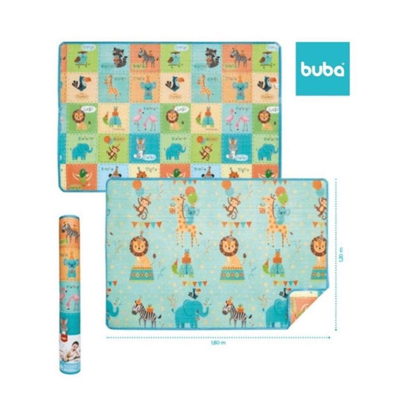 Tapete Infantil Animal Party Buba Novo Dupla Face - Tapete Infantil ...