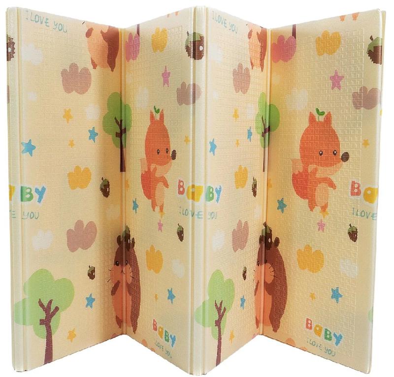 Tapete Infantil Emborrachado Dupla Face Para Bebê 2 x 1.5 metros - BABY ...