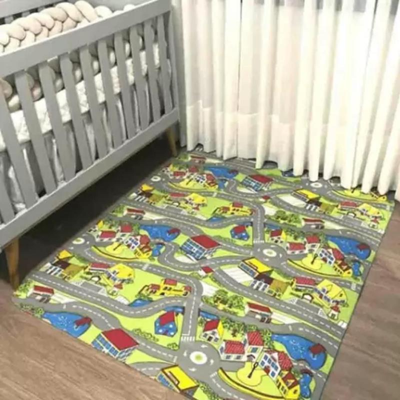 Tapete Infantil kids Seguro Emborrachado Dobrável Antimofo - Tapetes ...