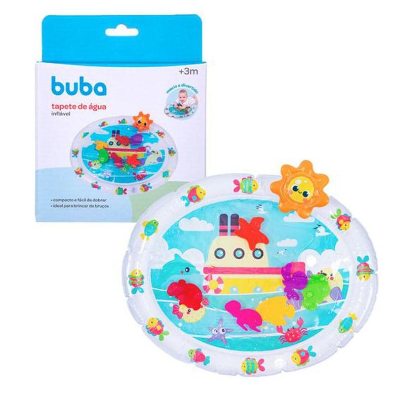 Tapete Inflável de Água Bebê Interativo Barco Buba - Tapete e Centro de ...