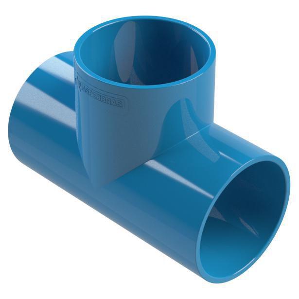 Te De Pvc Soldavel 100 Mm X 100 Mm X 75 Mm 1 Un - Irrigação - Guilore ...