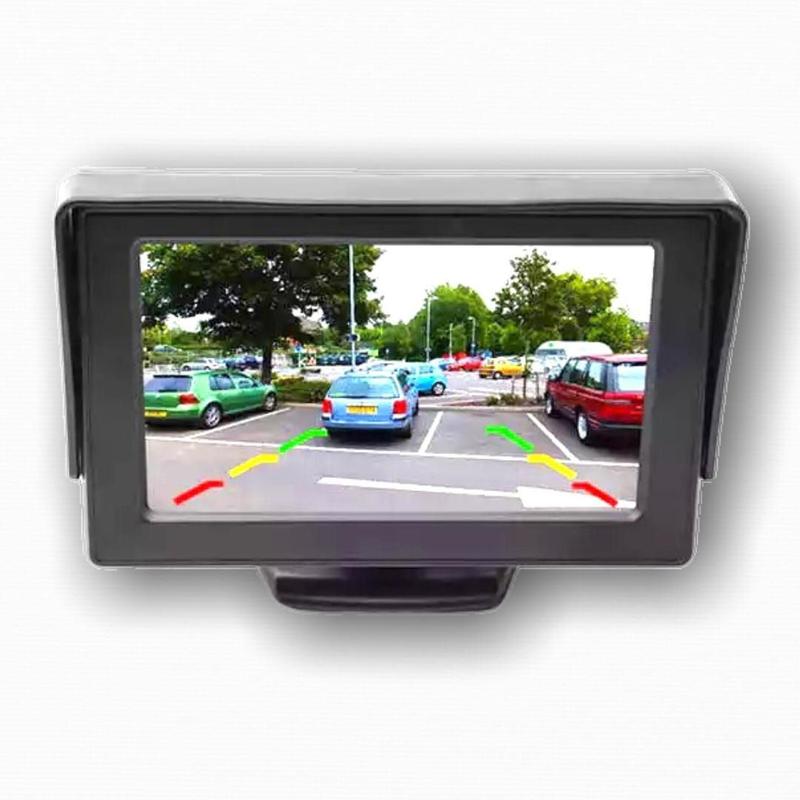 Tela Monitor Veicular Universal 4.3 Polegadas + Camera Ré - Arvores ...
