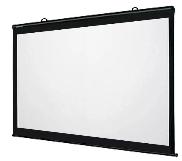 Tela Projeção Mapa 80 Polegadas Ultra Hd Projetor Data Show video ...