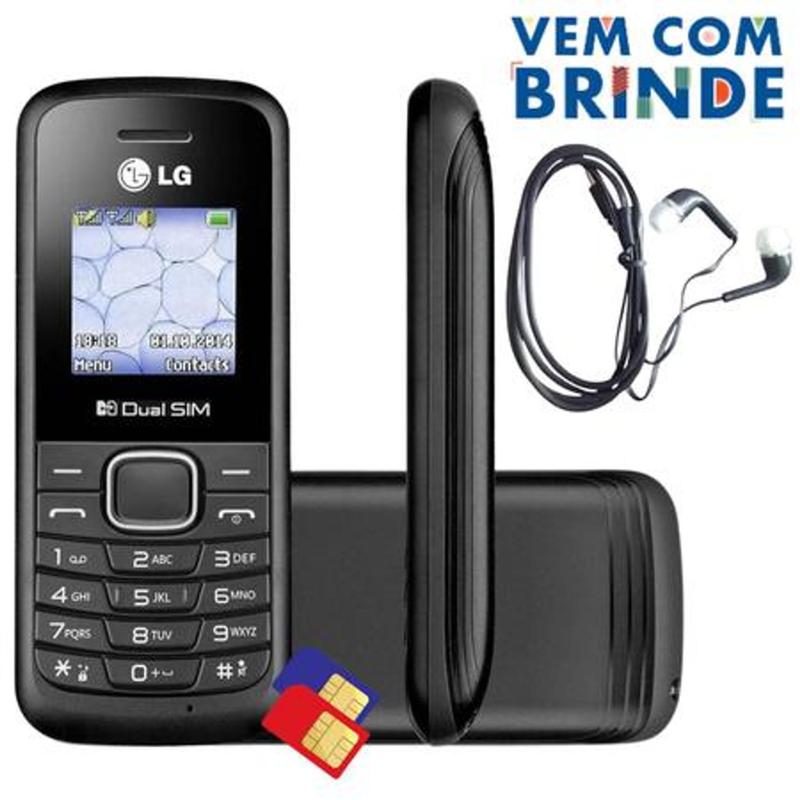 Telefone Celular Antigo Simples Para Idosos Barato e Rural + Fone - LG ...