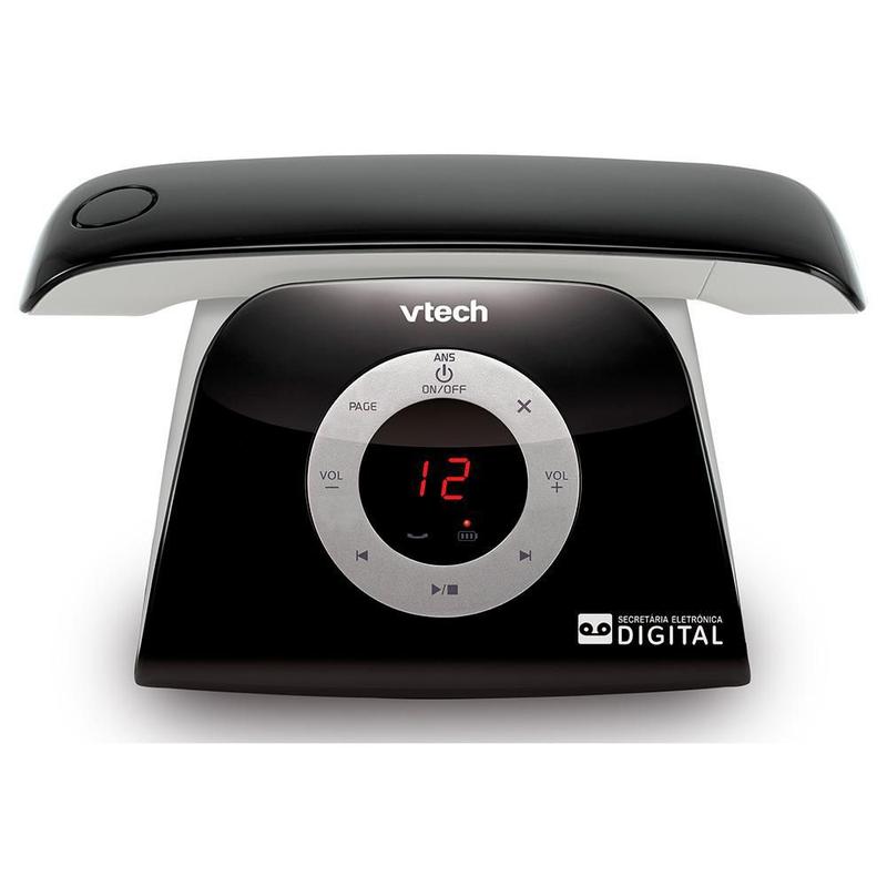 Telefone Vtech Retrô Phone Sem Fio Digital Id. Chamadas Viva-Voz Sec ...