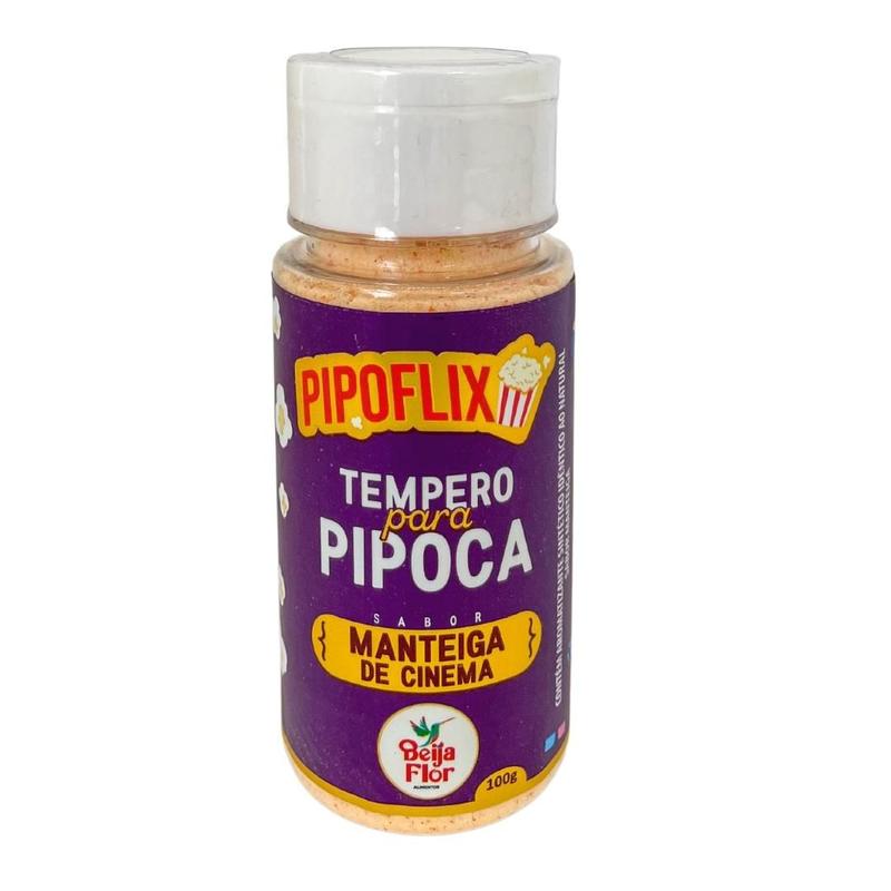 Tempero para Pipoca 100g Manteiga de Cinema - Pipoflix - Oitonline ...