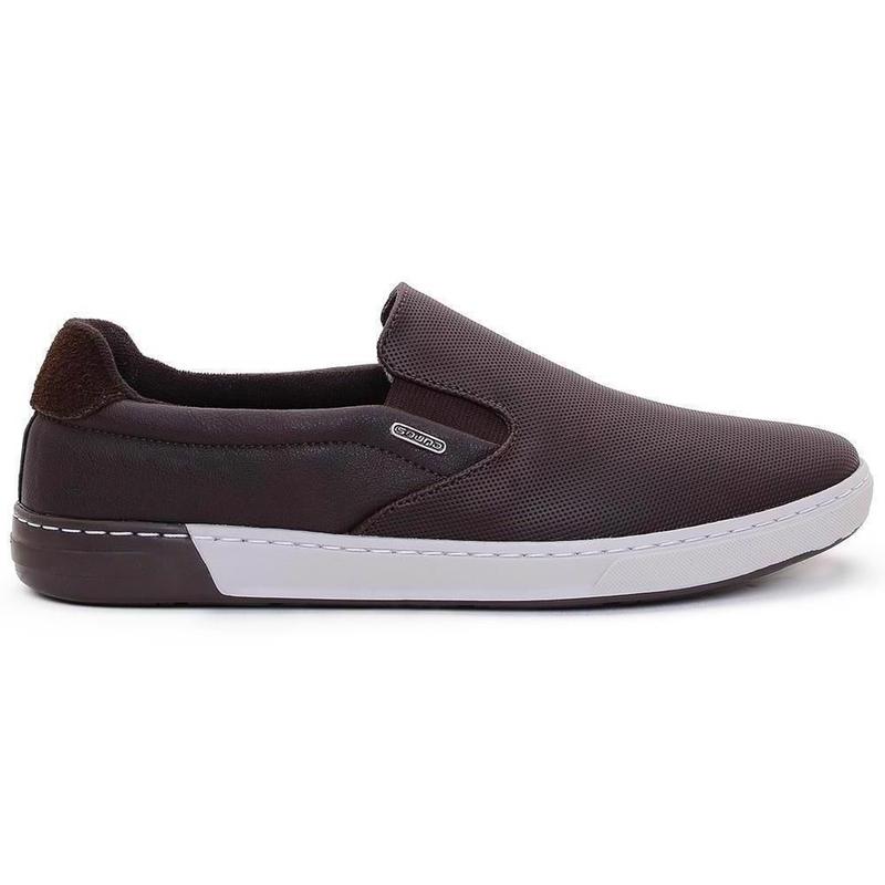 FIQUE A VONTADE SLIP-ON SNEAKERS IN WHITE SHINY CALFSKIN