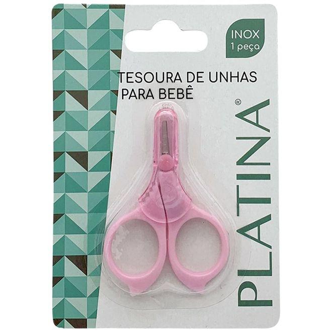 Tesoura de unha bebe aco inox plastico 84 x 55cm - C3B - Tesoura de ...