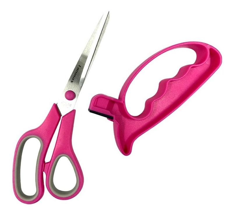 Tesoura Multiuso Para Corte de Papel Tecidos 8,5 Polegadas 21cm ...