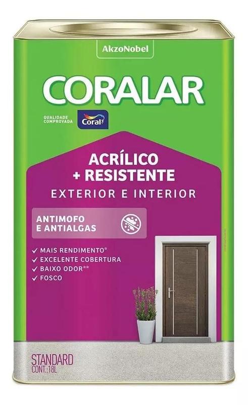 Tinta Anti Mofo Duo 18l Anti Algas Intern externo Cores CORAL Tinta tinta-anti-mofo-duo-18l-anti-algas-intern-externo-cores-coral-tinta