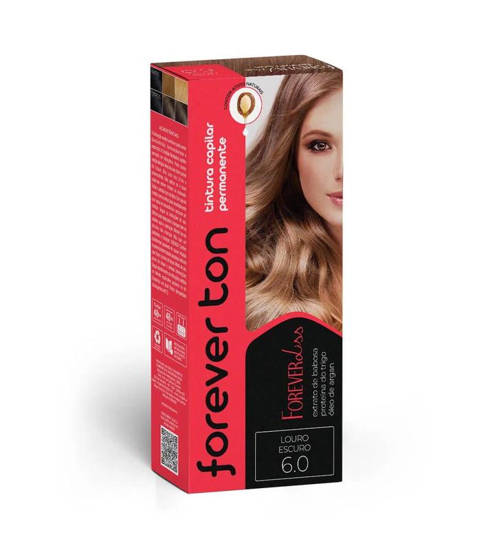 Tinta De Cabelo Loiro Escuro 6.0 Forever Ton - Forever Liss - Tinta de ...