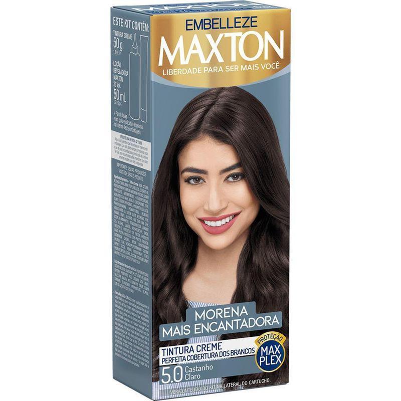 Tinta maxton 5.0 castanho claro - UTENSILIOS - Tinta de Cabelo ...