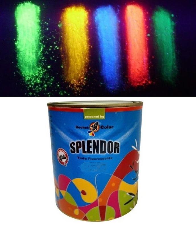 Tinta Neon para Parede Fluorescente Salmão Cintilante - Rocket Color ...