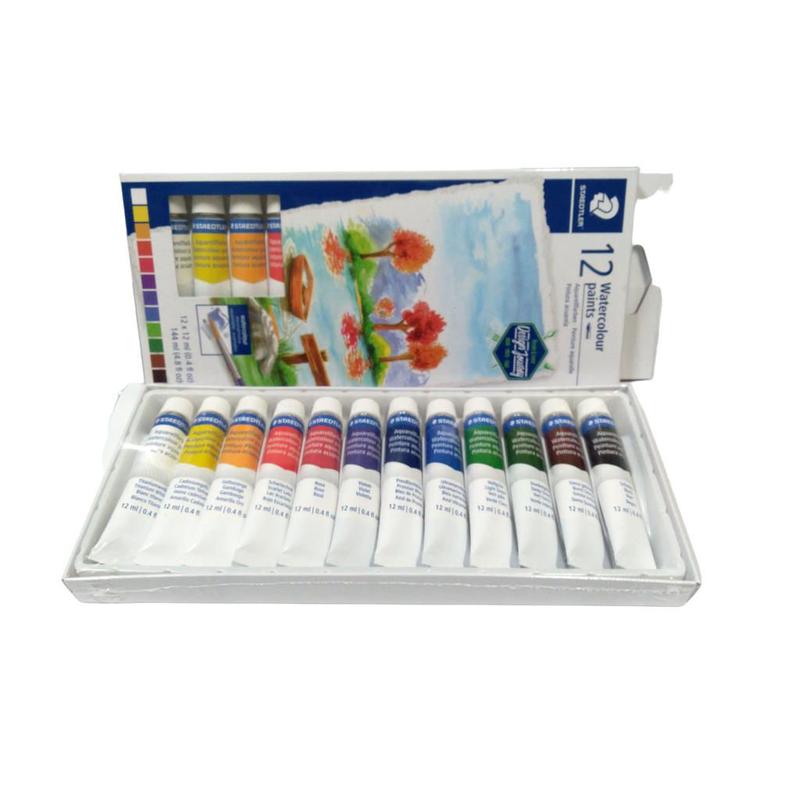 Tinta para Aquarela Staedtler Estojo com 12 cores - Tinta Aquarela ...