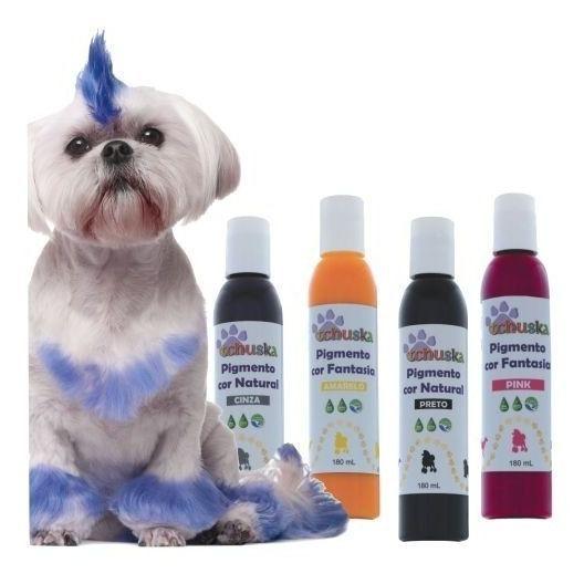 Tinta Pintar Caes Pet Pigmento Fantasia Cachorro Gatos - Tchuska ...