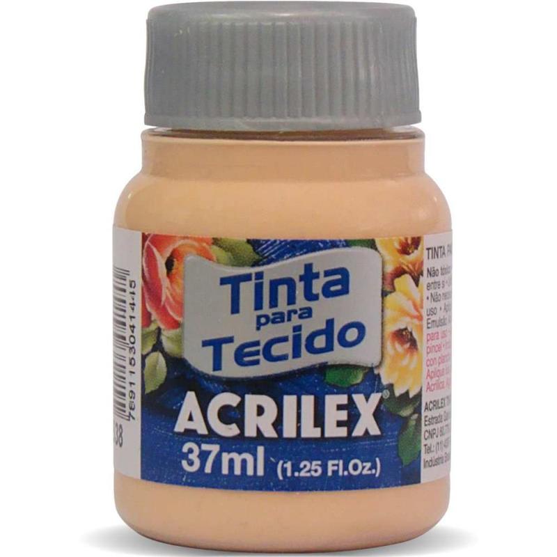 Tinta Tecido Fosca 037ML Amarelo Pele - Acrilex - Pintura - Magazine Luiza