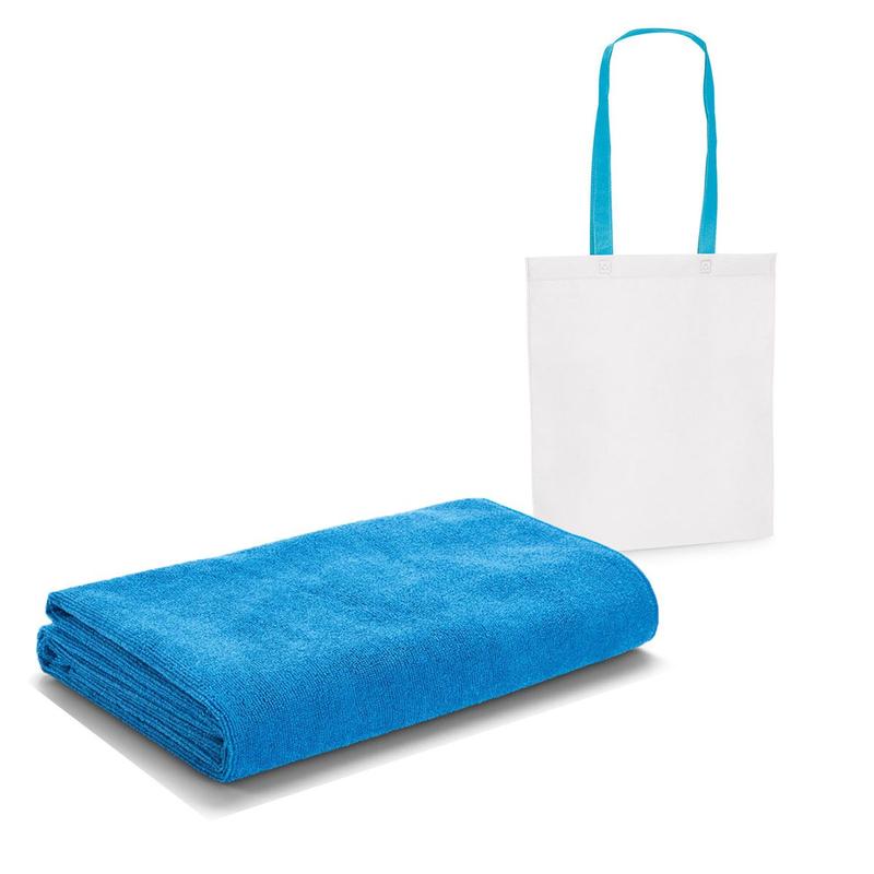 Toalha De Banho Microfibra Para Viagens Praia Piscina Academia + Sacola ...
