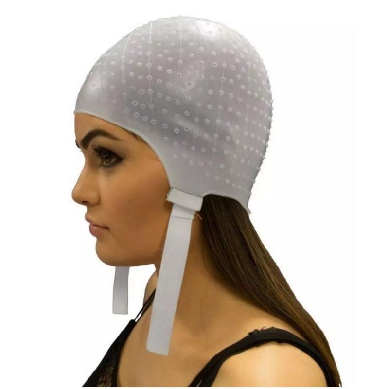 Touca De Silicone Para Mechas, Luzes, Reflexo - Dompel - Touca para ...