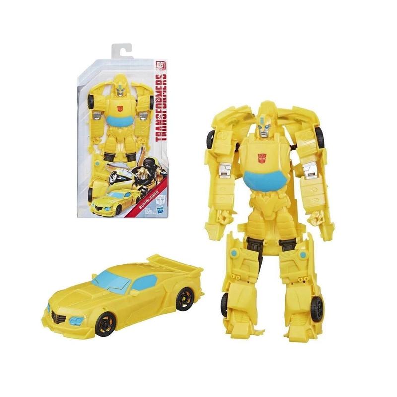 Figurine Transformers Titan Changers Bumblebee - Transformable En Voiture, Collection Hasbro