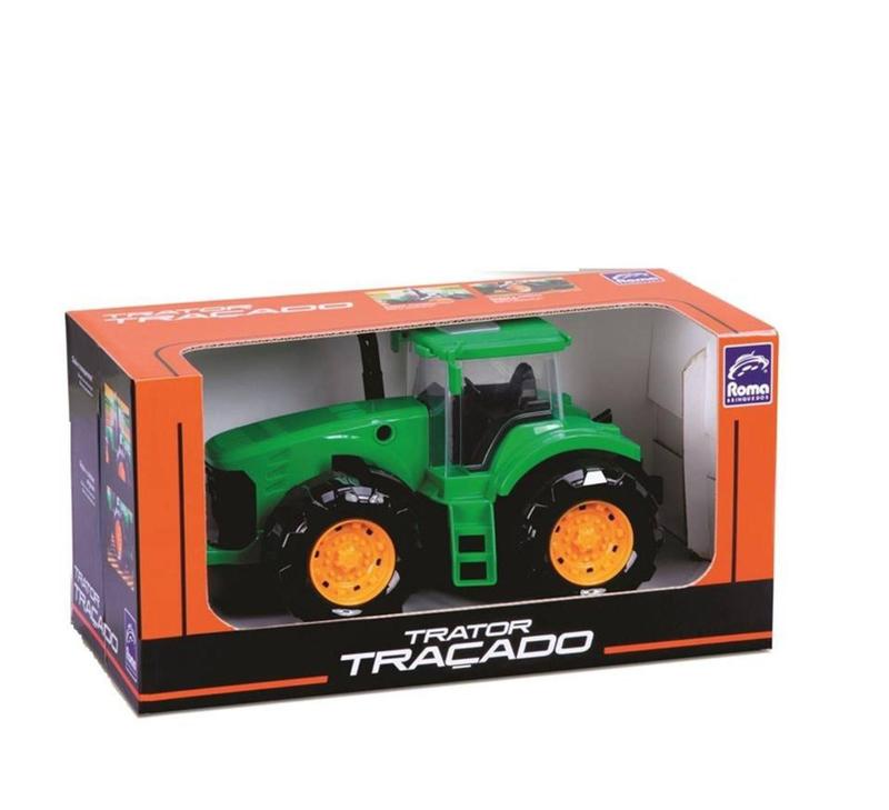 Trator Traçado Roma - Roma brinquedos - Roma Jensen - Trator de ...