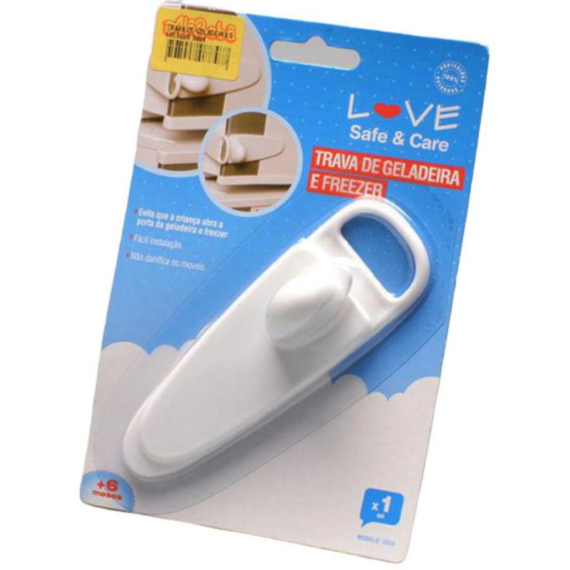 Trava De Segurança Para Geladeira E Freezer Branca - Love - Outros ...