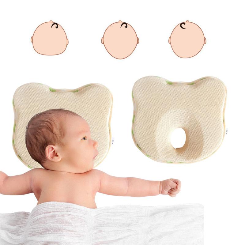 Travesseiro Bebe Plagiocefalia Cabeça Chata Recém Nascido Anatômico ...