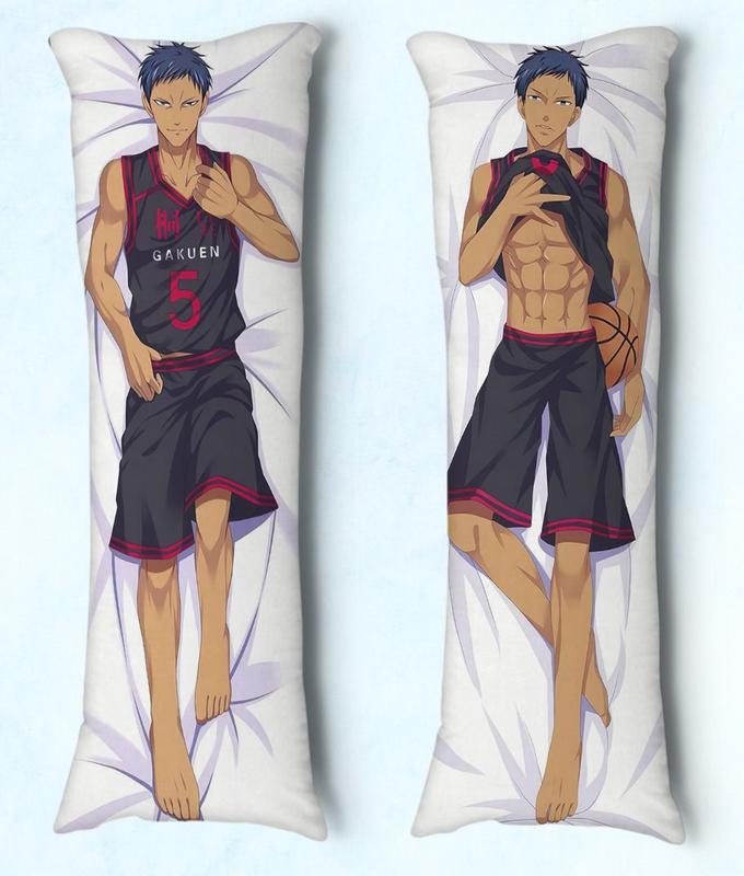 Travesseiro Dakimakura Kuroko no Basket Aomine 01 - Animenopen ...