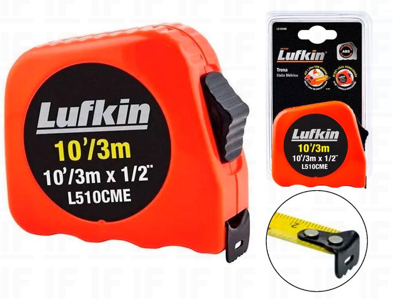 Trena 3m Em Aço Meia Polegada Lufkim - Lufkin - Trena - Magazine Luiza