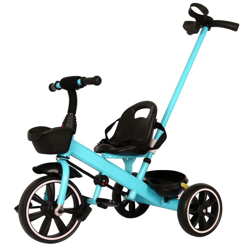 Triciclo De Passeio Infantil Velotrol Com Empurrador e Pedal - Good ...