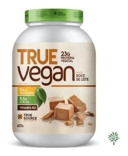 True Whey Vegan 837g - Proteína Vegetal Doce de Leite - True Source ...