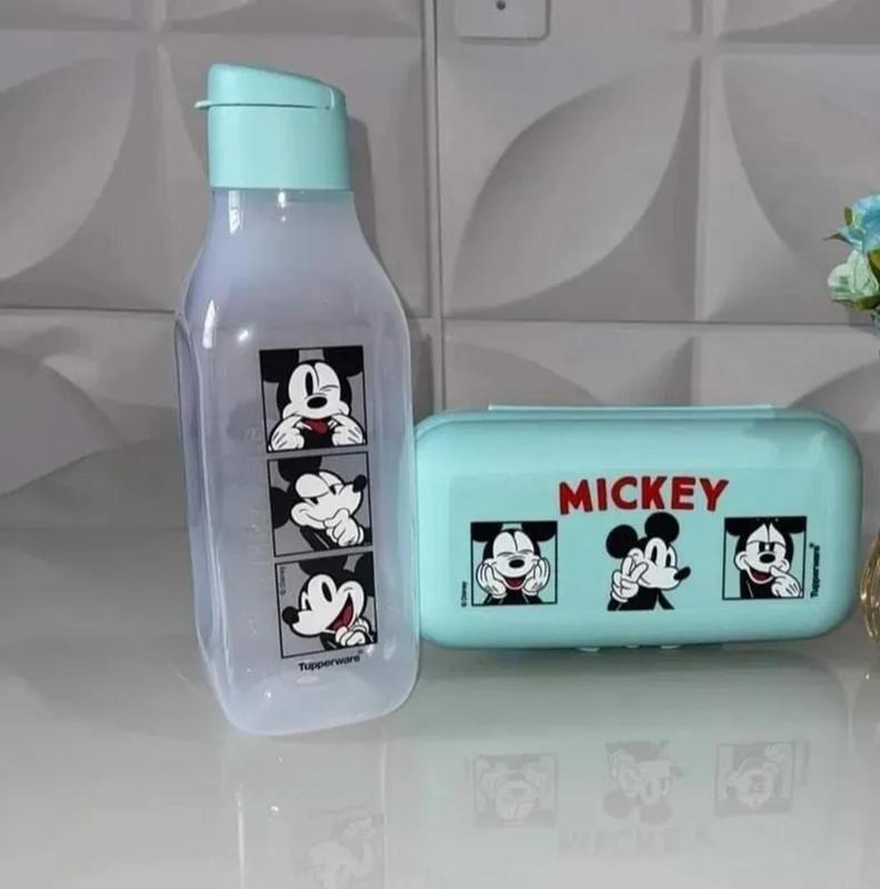 Tupperware Guarrafa Quadrada 1l Mickey/minie Snack Grande - Pote ...