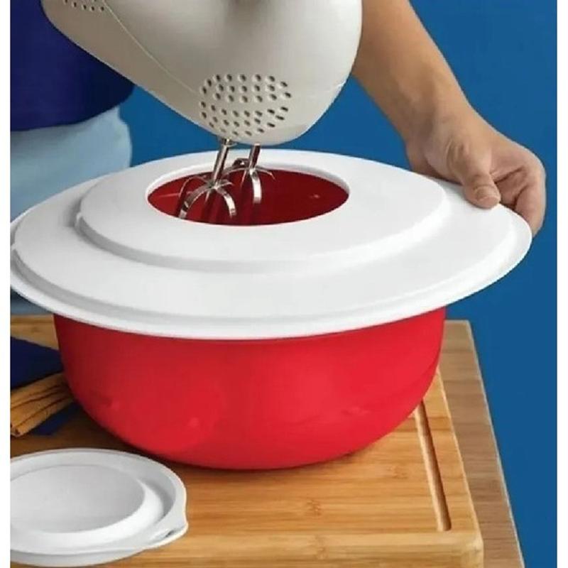 Tupperware Kit Tigela Batedeira Pro 1,5l + 4l Acessórios para