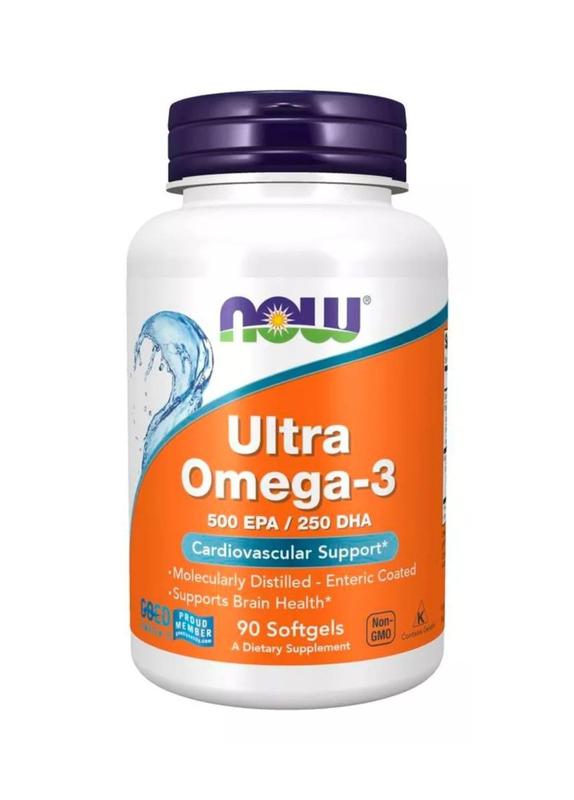 Ultra Omega 3 Now 500epa/250dha Original Importado 90 Caps - now foods ...