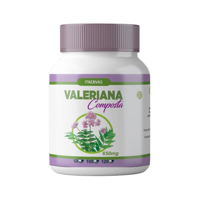 Valeriana Composta 500mg 120 Cápsulas Itaervas - Fitoterápicos ...