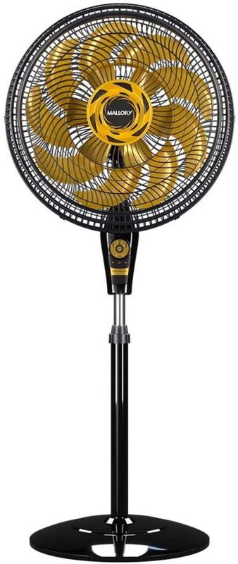 Ventilador de Coluna, Neo Air 15 Air Timer TS+, Preto/Dourado, 110v ...